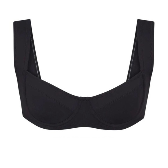 SKIMS Black Bikini top - Picture 1 of 8